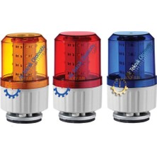 Doner Ikaz Lamba Ledli 12V 24V Sarı Miknatis