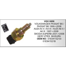 Geri Vites Müşürü Passat 1.4 Caddy A4 Vgv 0850