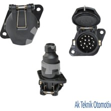 Abs Ebs Tir Romork Pirizi Fisi 15PIN Çift Cikisli