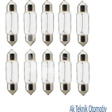 12V Sofit 5W Orta Mekik Ampul (2 Adet)
