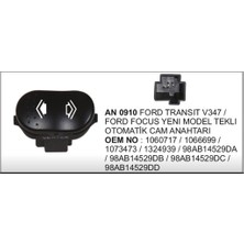 Parçafix Cam Dugmesi On Sol Transit V347 Tekli Kucuk Soket