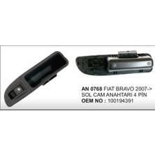 Cam Dugmesi Sol Bravo