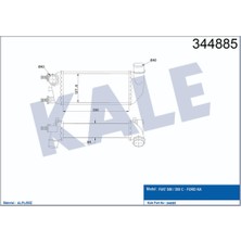 Parçafix Turbo Radyatörü Fiat 500 1.3 Dmtj 2008- Ford Ka 1.3 Tdci 2008-