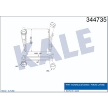 Turbo Radyatörü Touareg 5.0 Tdi 2003-2010 4.2 Tdi 2010-