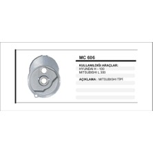 Parçafix Mc 606 H-100 L-300 Orta Kapak
