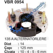 Parçafix Diot Tablasi Man Daf Volvo Otobus 135A