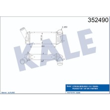 Intercooler Berlingo C4 I Xsara P307 Sw Partner 2.0 Hdi 2000-