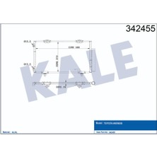 Klima Kondenseri Toyota Uyumlu Avensis Liftback Station Wagon (Al Al)