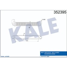 Intercooler Galaxy Seat Alhabra Volkswagen Sharan 1.9 Tdi 2000-03