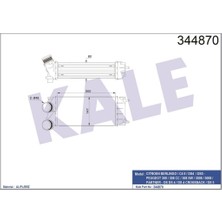 Turbo Radyatörü P308 P3008 P5008 Partner Tepee C4 Ds4 Berlingo 3