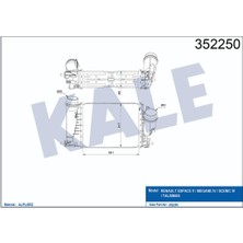 Intercooler Espace V Megane 4 Scenic 4 Talisman 1.6tce 2015-