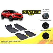 Paspas 3D Havuzlu Renault Kadjar 2015- (Siyah)