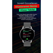 2 Yıl Atlasx Mate Amoled Aod Arama Cevaplama Tansiyon Stres Akıllı Saat Siyah  46 mm Çok Renkli