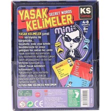 25115 Mini Yasak Kelimeler Oyunu -Ks Games