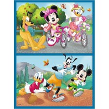 PUZZLE-93344 2ın1 Disney Puzzle -Trefl