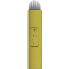 Adet 14 U Pin Pcd Kalıcı Makyaj Microblading Iğnesi