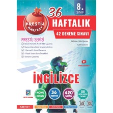 Nartest Yayınevi Nartest 8. Sınıf Lgs 36 Haftalık Ingilizce Denemeleri (Prestij Serisi)