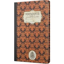 Mabbels Harry Potter Hogwarts Hafflepuf Sert Kapak Butik Defter Kahverengi