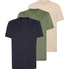 Anthony Jackson 3'Lü Kutu Erkek T-Shirt Starlight