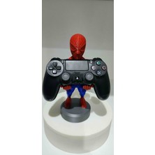 Arel Design Spiderman Playstation 3 4 5 & Xbox Kol Tutucu Joystick Standı 3D 22 cm