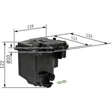 Bosch Doblo Cargo 1.3 Jtd Bosch Mazot Yakıt Filtresi 2004-2010