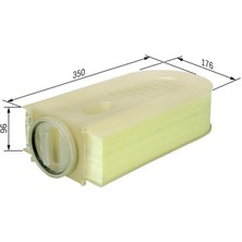 Bosch Mercedes Benz E 250 Cdı 4matıc Bosch Hava Filtresi 2011-