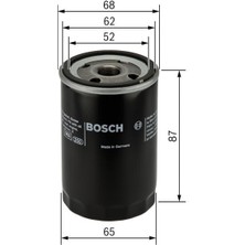 Bosch Nissan Micra 1.2 Bosch Yağ Filtresi K12 2003-2010