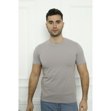 Tom John Erkek T-Shirt Standart Kalıp Basic Relaxed Bisiklet Yaka 5 Li Paket Mıxcolor