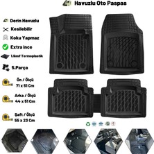 Rptech Renault R 12 Toros 1998 1/n Kokusuz Ince 4d Derin Havuzlu Paspas Siyah