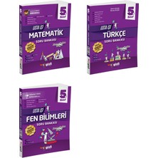 Gizli Yayınları   (Sınıf: 5) 2025  Matematik  /  Türkçe  /  Fen Usta İşi Soru  /  Kavram Haritası Seti  (3 Kitap)