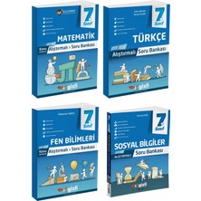 Gizli Yayınları   (Sınıf: 7) 2025  Matematik  /  Türkçe  /  Fen  /  Sosyal Alıştırmalı Soru Bankası Seti  (4 Kitap)