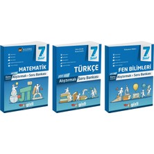 Gizli Yayınları 2025 7. Sınıf Matematik - Türkçe - Fen Alıştırmalı Soru Bankası Seti 3 Kitap