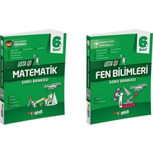 Gizli Yayınları Gizli 2026 6. Sınıf Matematik + Fen Bilimleri Usta İşi Soru + Kavram Haritası Seti 2 Kitap Güncel Müfredat