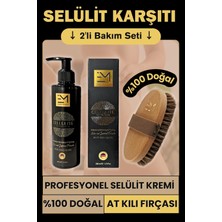 Em Amanos Beauty Krem ve Doğal At Kılı Fırçası Seti