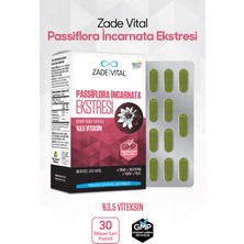 Zade Vital Passiflora Ekstresi 30 Bitkisel Kapsül