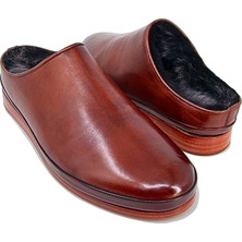 Trust Shoes Kahverengi Erkek Deri Sabo Ayakkabı