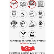 Bonera 3'lü ( 28-30-32CM ) Fırın Tepsisi, Siyah Beyaz Mermer Desenli Yuvarlak Tepsi