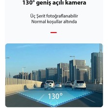 Coofbe Geniş Açılı 1080P Hd Gece Görüşlü Araç Kamerası Wifi Telefondan Kontrollü Araç Kamerası Wdr