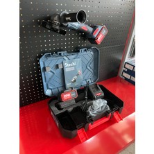 Stechend SX44 Akülü Avuç Taşlama 125 mm 2 x 4 Amper AKÜ(20V) + 2 Yıl Garanti