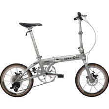 Dahon Mini 349 D9 Disk 16'' 9V Md Katlanır Bisiklet - Gümüş