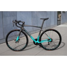 Bianchi Specialissima Rc Dura Ace Di2 12S Hd W/powermetre Karbon Yol Bisikleti Siyah - Celeste 50CM