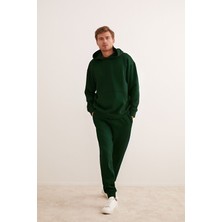 CMZ Collection Erkek 3 Iplik Oversize Bol Kesim Rahat Günlük Eşofman Takımı