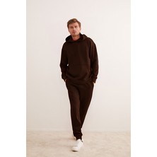 CMZ Collection Erkek 3 Iplik Oversize Bol Kesim Rahat Günlük Eşofman Takımı