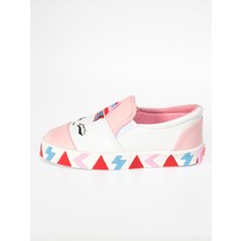 Casabony Unicorn Beyaz Lastikli Kız Sneakers