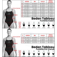 Funkita Db Blues Baby Kadın Antrenman Mayo, Elmas Sırt