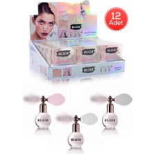 Müjgan 12'li Parfüm Şekilli Sprey Pudralı Aydınlatıcı