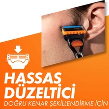 Gillette Fusion H+4 + Fusion Jel 200ML + Çanta