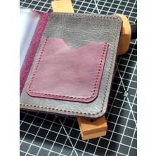 FH Leather Goods Hakiki Deri Araç Ruhsat Kabı Kılıfı (Premıum)(Isim Ve Logo Isteğe Göre Yazılır)(Mürdüm)