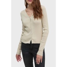 Calvin Klein Pamuklu Yumuşak Dokulu Logolu Hırka J20J224239PD7 Bayan Hırka J20J224239 Pd7
