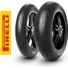 Pirelli Set 120/70ZR17 ve 180/55ZR17 Diablo Rosso Iv Ön Arka Takım Lastik